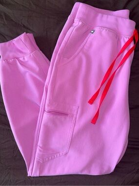 Figs Pink Cloud Zamora - Jogger Scrub Pant